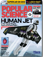 Google is beginning to archive magazines and books, including this 2009 issue of Popular Science, with an interesting article about the ''human jet''.